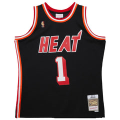 NBA Chris Bosh Miami Heat 2013/14 Hardwood Classics Swingman Jersey - Black