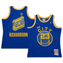 NBA Jason Richardson Golden State Warriors 2004/05 Hardwood Classics Swingman Jersey sale - Royal