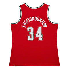 NBA Giannis Antetokounmpo Milwaukee Bucks 2014/15 Hardwood Classics Swingman Jersey - Red