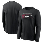 Arizona Diamondbacks Nike Local Logo Swoosh Lockup Long Sleeve T-Shirt - Black T-shirts