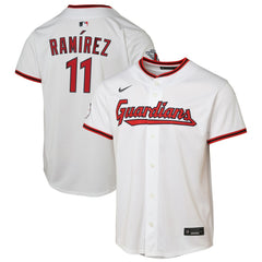 MLB Jos¨¦ Ram¨ªrez Cleveland Guardians Nike Youth Home Limited Player Jersey - White