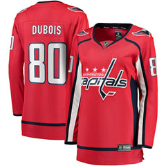 NHL Pierre-Luc Dubois Washington Capitals Fanatics Women's Home Premier Breakaway Player Jersey - Red