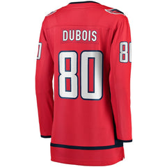 NHL Pierre-Luc Dubois Washington Capitals Fanatics Women's Home Premier Breakaway Player Jersey - Red