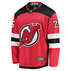 NHL Jacob Markstrom New Jersey Devils Fanatics Home Premier Breakaway Player Jersey - Red