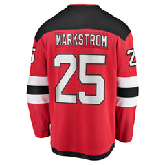NHL Jacob Markstrom New Jersey Devils Fanatics Home Premier Breakaway Player Jersey - Red