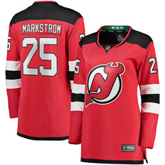 NHL Jacob Markstrom New Jersey Devils Fanatics Women's Home Breakaway Jersey - Red