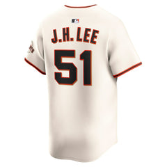 MLB Jung Hoo Lee San Francisco Giants Nike Home Limited Player Jersey - Cream