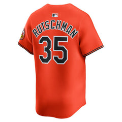 MLB Adley Rutschman Baltimore Orioles Nike 2nd Alternate Limited Player Jersey - Orange