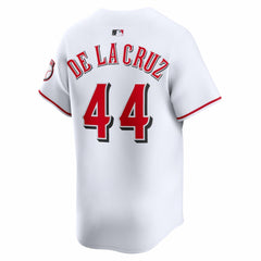 MLB Elly De La Cruz Cincinnati Reds Nike Alternate 2 Limited Player Jersey - White