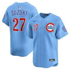 MLB Seiya Suzuki Chicago Cubs Nike 2nd Alternate Limited Player Jersey - Royal