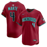 MLB Ketel Marte Arizona Diamondbacks Nike Alternate 2 Limited Player Jersey - Red