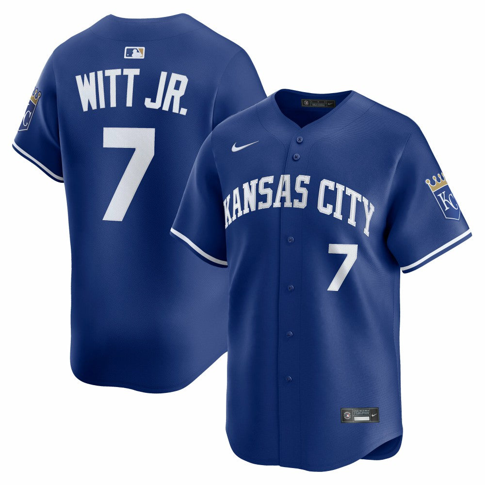 MLB Bobby Witt Jr. Kansas City Royals Nike Alternate 2 Limited Player Jersey - Royal