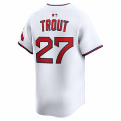 MLB Mike Trout Los Angeles Angels Nike Alternate Limited Jersey - White
