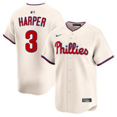 MLB Bryce Harper Philadelphia Phillies Nike Alternate Limited Jersey - Cream