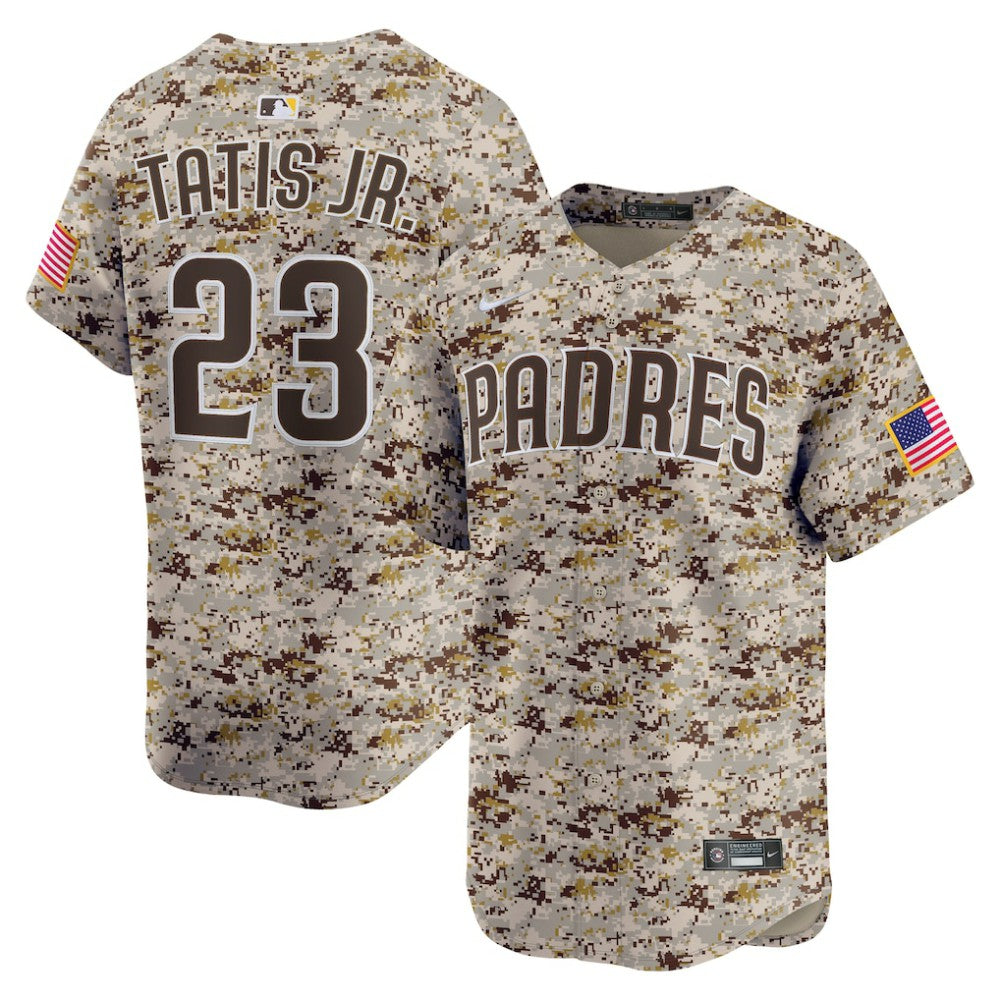 MLB Fernando Tatis Jr. San Diego Padres Nike Alternate 2 Limited Jersey - Camo