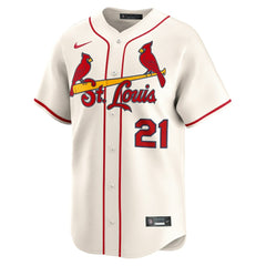MLB Lars Nootbaar St. Louis Cardinals Nike Alternate 2 Limited Jersey - Cream