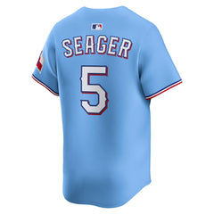 MLB Corey Seager Texas Rangers Nike Alternate Limited Player Jersey - Light Blue