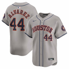 MLB Yordan Alvarez Houston Astros Nike Road Limited Player Jersey - Gray