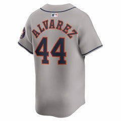 MLB Yordan Alvarez Houston Astros Nike Road Limited Player Jersey - Gray