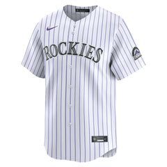 MLB Colorado Rockies Nike Home Limited Jersey - White