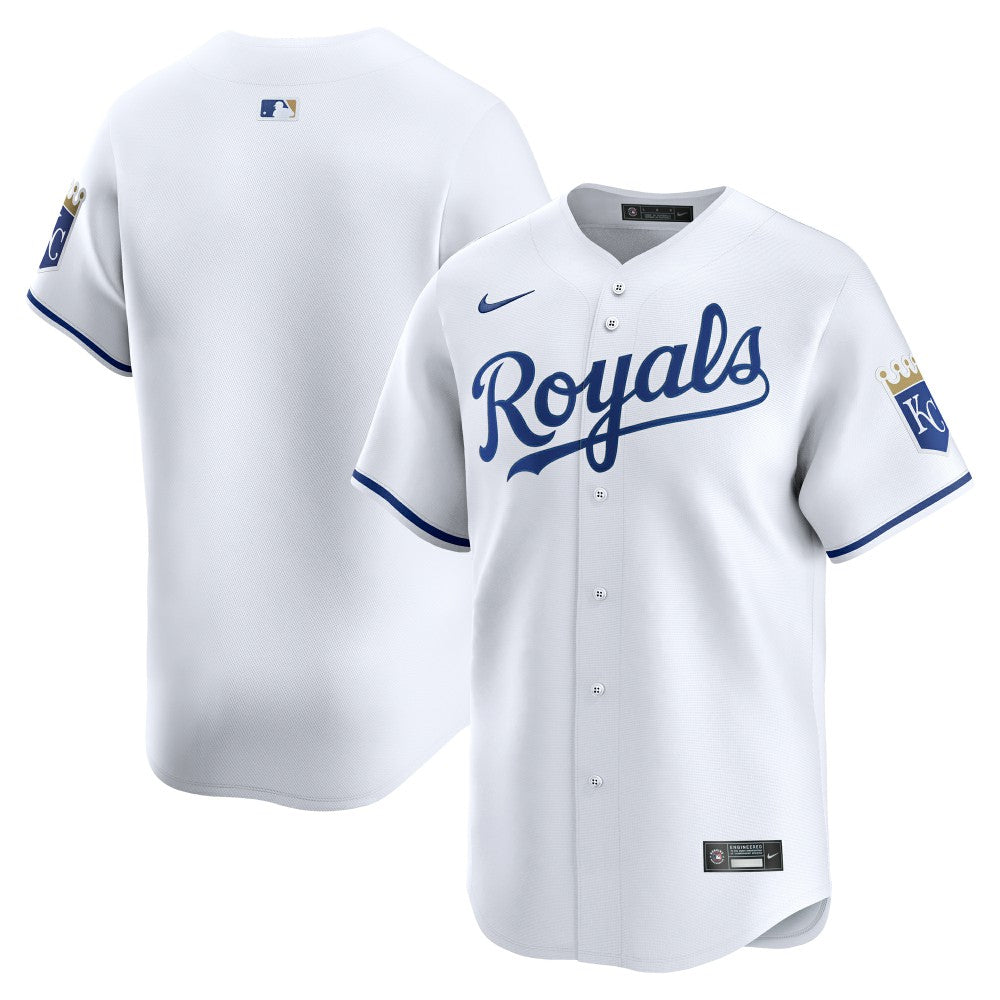 MLB Kansas City Royals Nike Home Limited Jersey - White