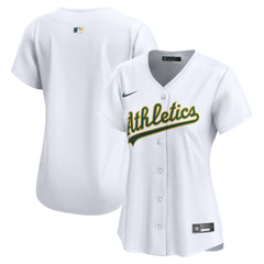 MLB Athletics Nike Women's Home Limited Jersey?¨C White