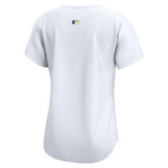 MLB Athletics Nike Women's Home Limited Jersey?¨C White