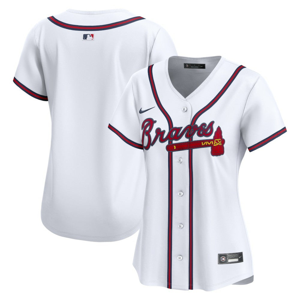 MLB Atlanta Braves Nike Home Women's Limited Jersey - White