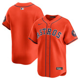 MLB Houston Astros Nike Alternate Limited Jersey - Orange