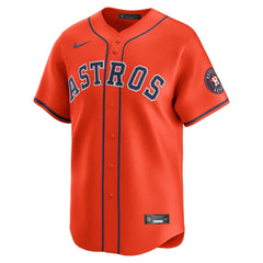 MLB Houston Astros Nike Alternate Limited Jersey - Orange