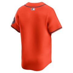 MLB Houston Astros Nike Alternate Limited Jersey - Orange