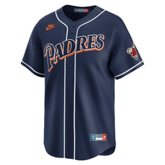 MLB San Diego Padres Nike Cooperstown Collection Limited Jersey - Navy