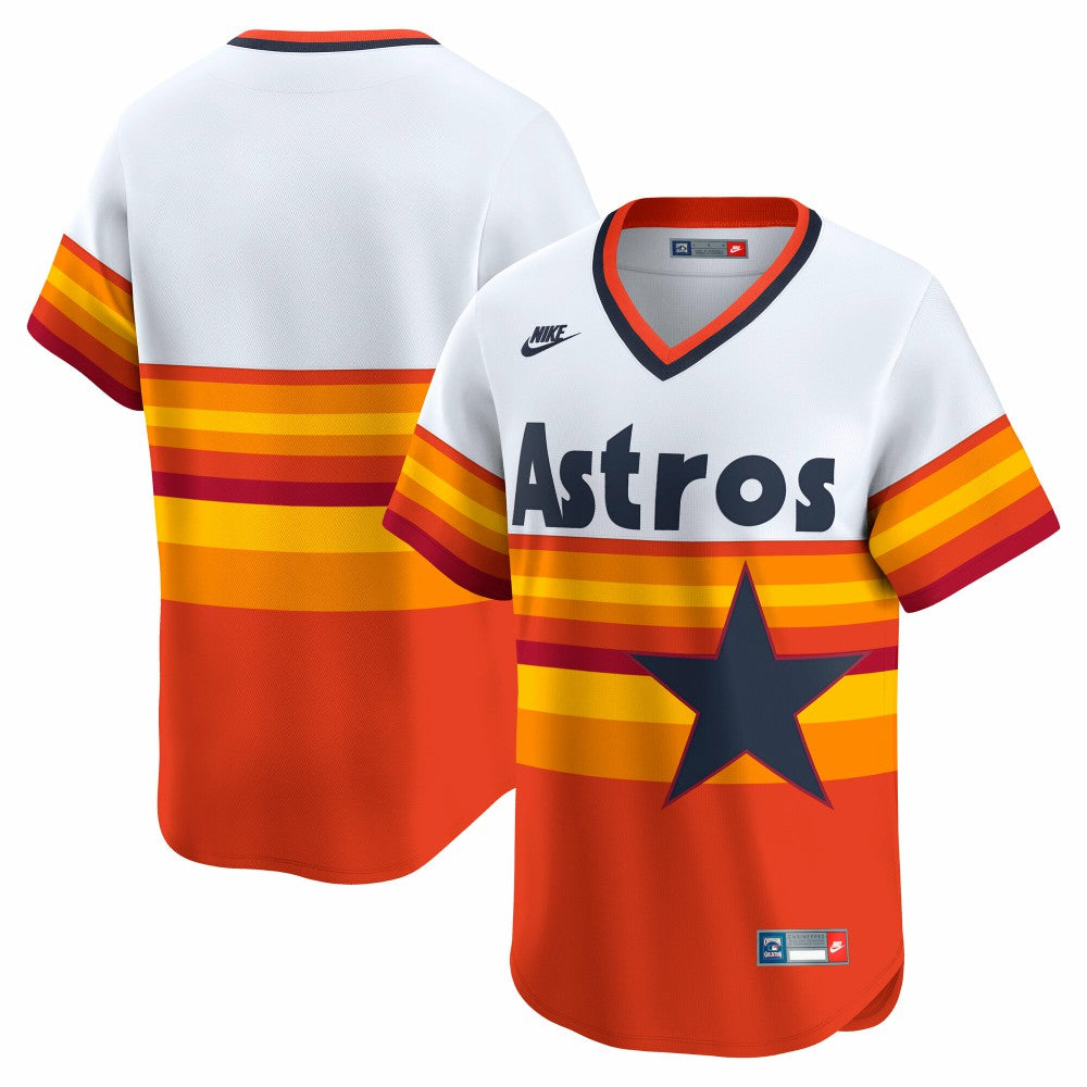 MLB Houston Astros Nike Cooperstown Collection Limited Jersey - White