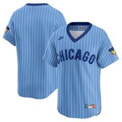 Chicago Cubs Nike Cooperstown Collection Limited Jersey - Light Blue Jerseys