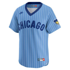 MLB Chicago Cubs Nike Cooperstown Collection Limited Jersey - Light Blue