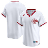 MLB Cincinnati Reds Nike Cooperstown Collection Limited Jersey - White
