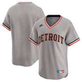 MLB Detroit Tigers Nike Cooperstown Collection Limited Jersey - Gray