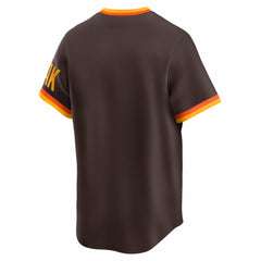 MLB San Diego Padres Nike Cooperstown Collection Limited Jersey - Brown