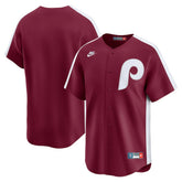 MLB Philadelphia Phillies Nike Cooperstown Collection Limited Jersey - Maroon