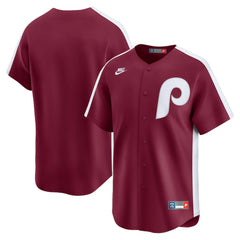 MLB Philadelphia Phillies Nike Cooperstown Collection Limited Jersey - Maroon