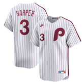 MLB Bryce Harper Philadelphia Phillies Nike Cooperstown Collection Limited Jersey - White