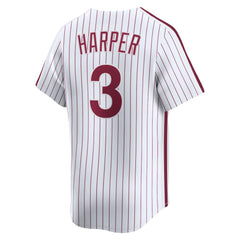 MLB Bryce Harper Philadelphia Phillies Nike Cooperstown Collection Limited Jersey - White