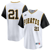 MLB Roberto Clemente Pittsburgh Pirates Nike Cooperstown Collection Limited Jersey - White