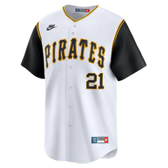 MLB Roberto Clemente Pittsburgh Pirates Nike Cooperstown Collection Limited Jersey - White