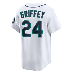 MLB Ken Griffey Jr. Seattle Mariners Nike Throwback Cooperstown Collection Limited Jersey - White