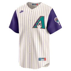 MLB Randy Johnson Arizona Diamondbacks Nike Throwback Cooperstown Collection Limited Jersey - Cream