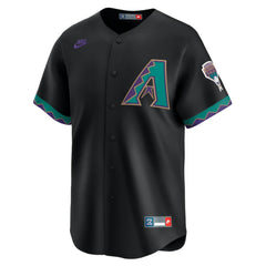 MLB Randy Johnson Arizona Diamondbacks Nike Throwback Cooperstown Collection Limited Jersey - Black