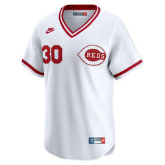 MLB Ken Griffey Cincinnati Reds Nike Throwback Cooperstown Collection Limited Jersey - White