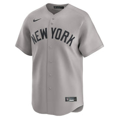 MLB Anthony Volpe New York Yankees Nike Road Limited Player Jersey - Gray