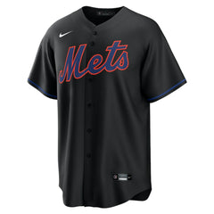 MLB Francisco Lindor New York Mets Nike Alternate Replica Jersey - Black